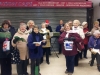 Carol Singing at Leigh Station Dec 2012