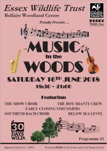 Music In The Woods Programme
